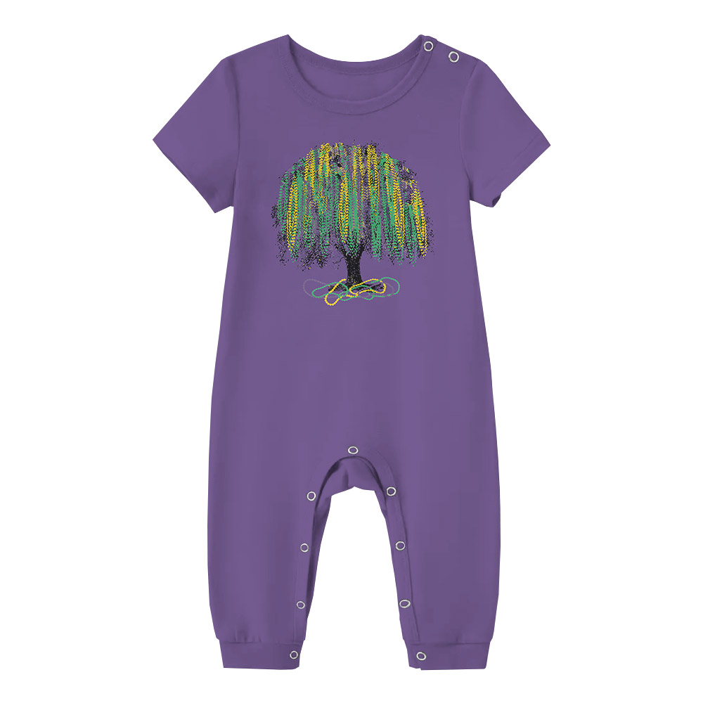 Unique Plus Size Mardi Gras Bead Tree Pajamas Unique Plus Size Mardi Gras Bead Tree Pajamas