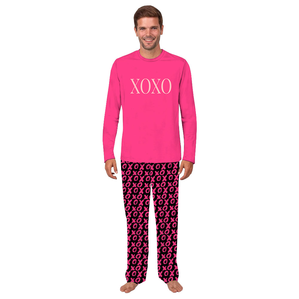 Unique Pink Xoxo Pajama Sets Unique Pink Xoxo Pajama Sets