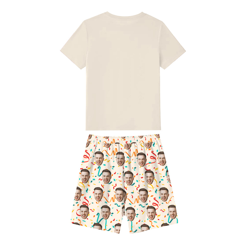 Unique Matching Family Birthday Pajamas With Face