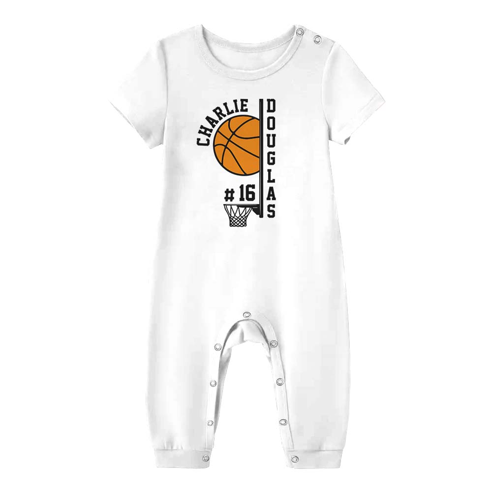 Custom Name Basketball Pajamas Short Sets Custom Name Basketball Pajamas Short Sets