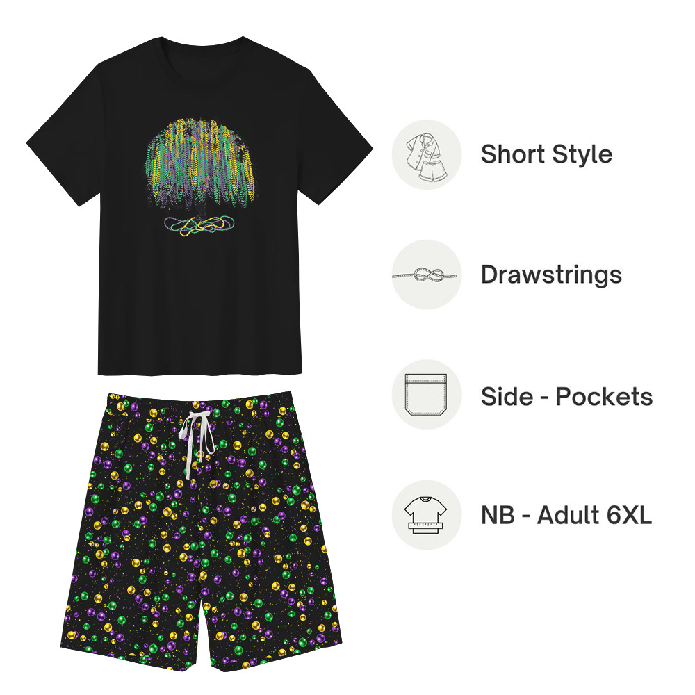 Festive Mardi Gras Inspired Pajamas Outfits For Party