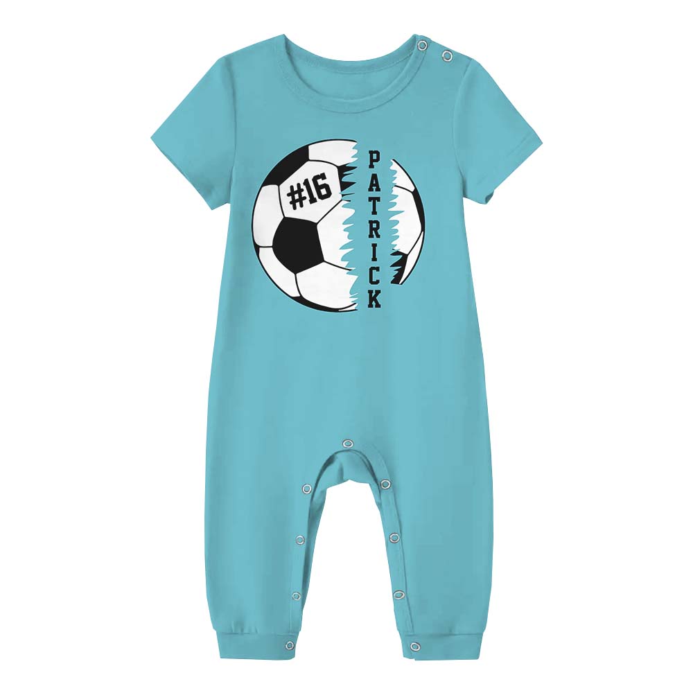 Short Personalized Soccer Family Dog And Owner Matching Christmas Pajamas Short Personalized Soccer Family Dog And Owner Matching Christmas Pajamas