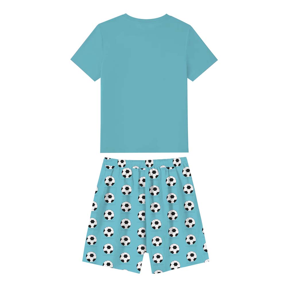 Short Personalized Soccer Family Dog And Owner Matching Christmas Pajamas Short Personalized Soccer Family Dog And Owner Matching Christmas Pajamas