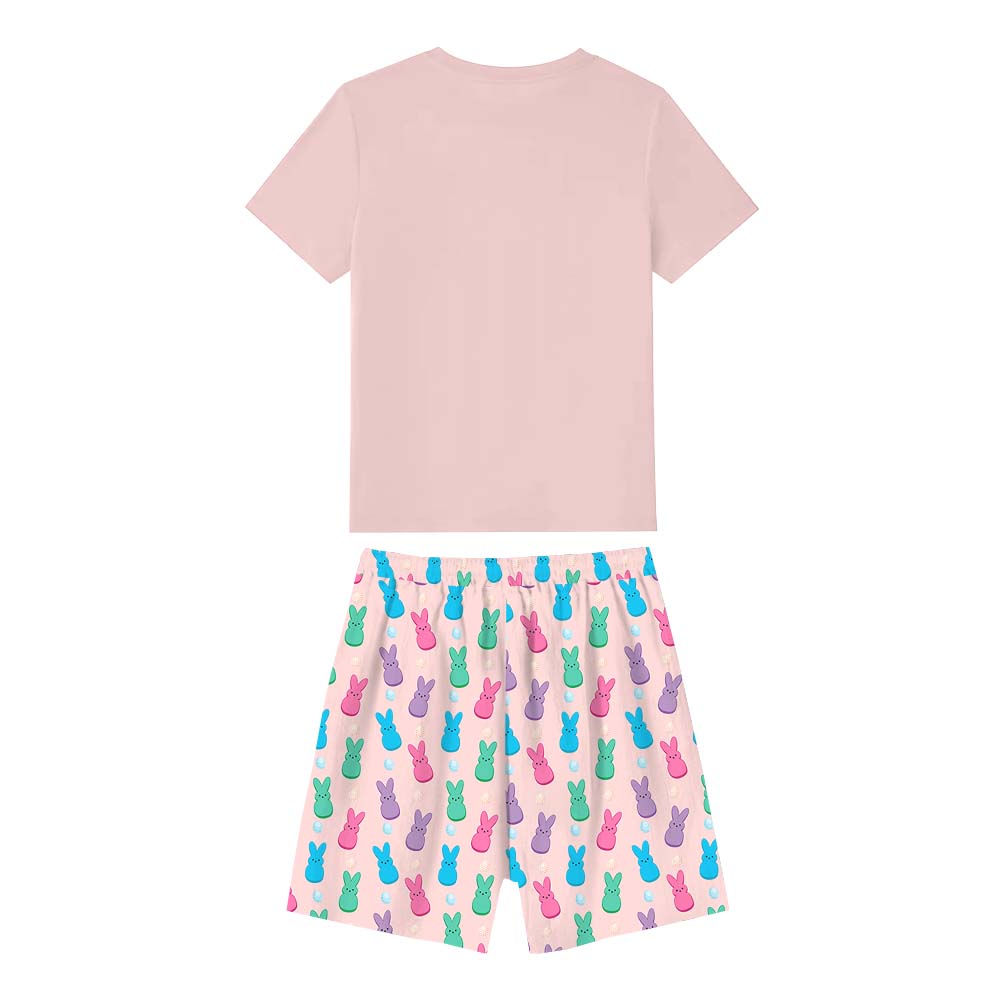 Peeps Easter Pajamas For Family And Pets Short Sleeves Peeps Easter Pajamas For Family And Pets Short Sleeves