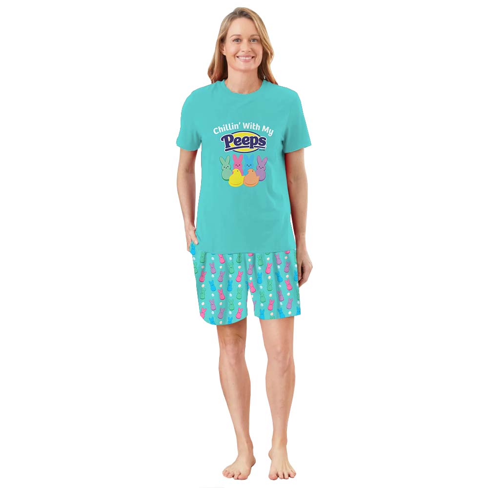 Chillin With My Peeps Matching Easter Pajamas Chillin With My Peeps Matching Easter Pajamas