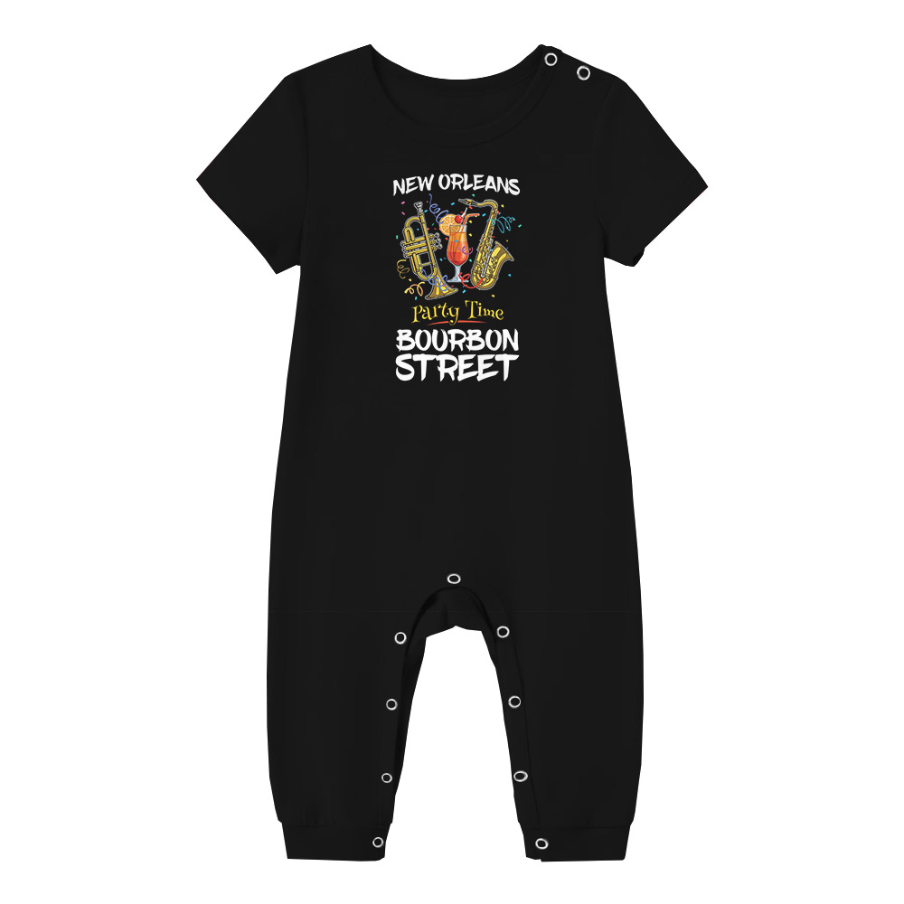 Party Time Mardi Gras Bourbon Street Pajamas Clothes Party Time Mardi Gras Bourbon Street Pajamas Clothes