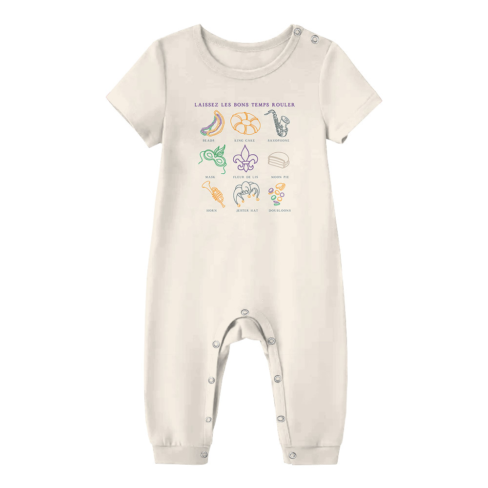 Cute Casual Mardi Gras Outfits Tshirt And Shorts