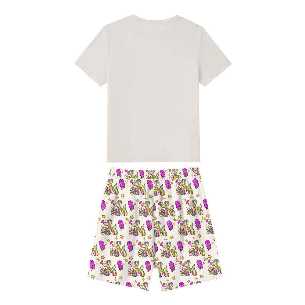 Mardi Gras Pajamas Saying Walk It Like a Balloon Dog Design Mardi Gras Pajamas Saying Walk It Like a Balloon Dog Design