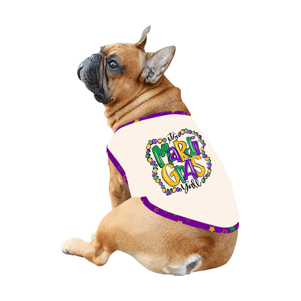 Cute It's Mardi Gras Y'all Pajamas Tshirt And Shorts Cute It's Mardi Gras Y'all Pajamas Tshirt And Shorts
