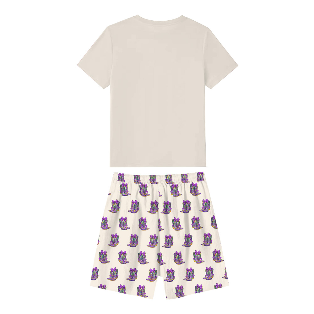 Funny Shake Your Bootie Western Cowboy Mardi Gras PJs Funny Shake Your Bootie Western Cowboy Mardi Gras PJs