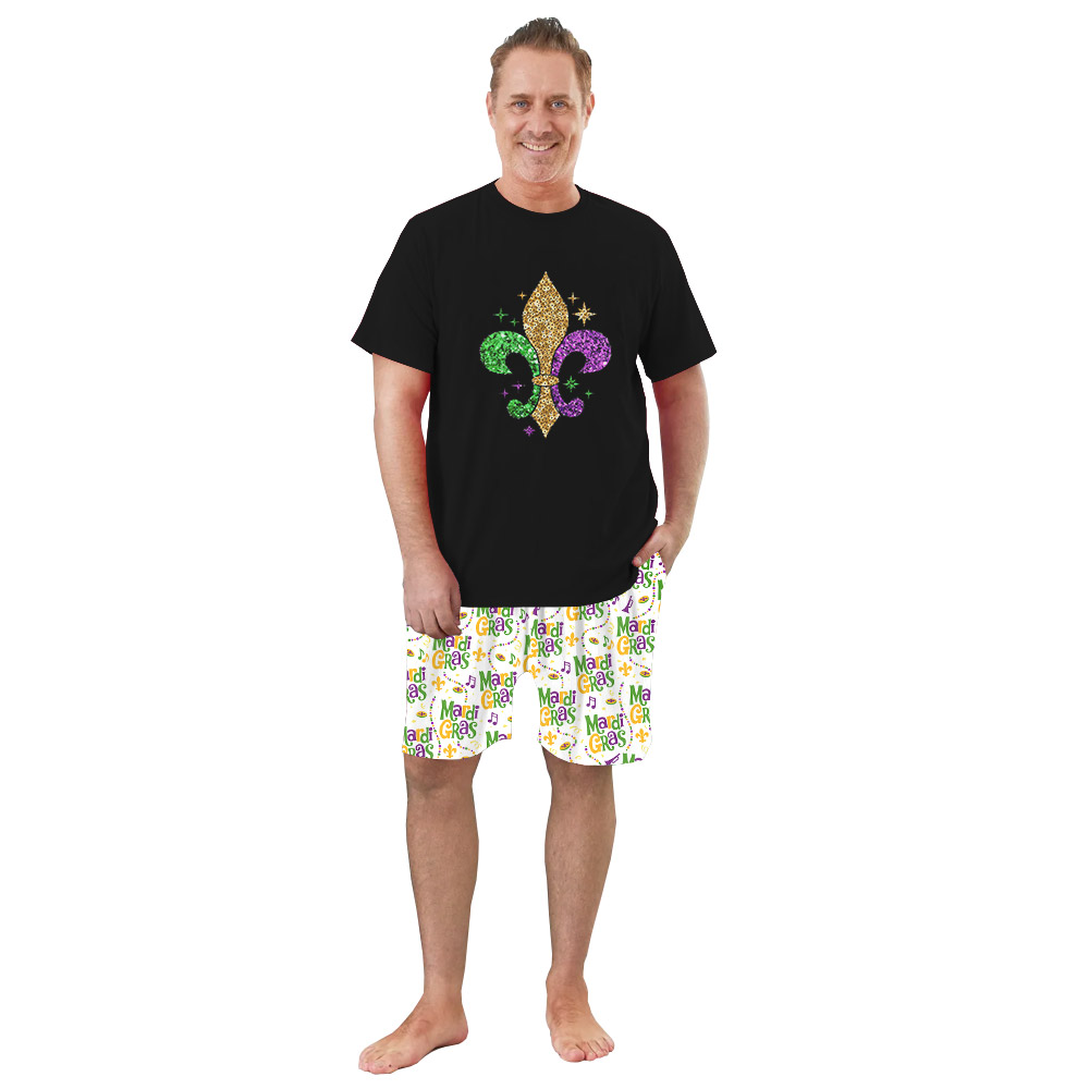 Unique Mardi Gras Fleur De Lis Pajamas Sets Unique Mardi Gras Fleur De Lis Pajamas Sets