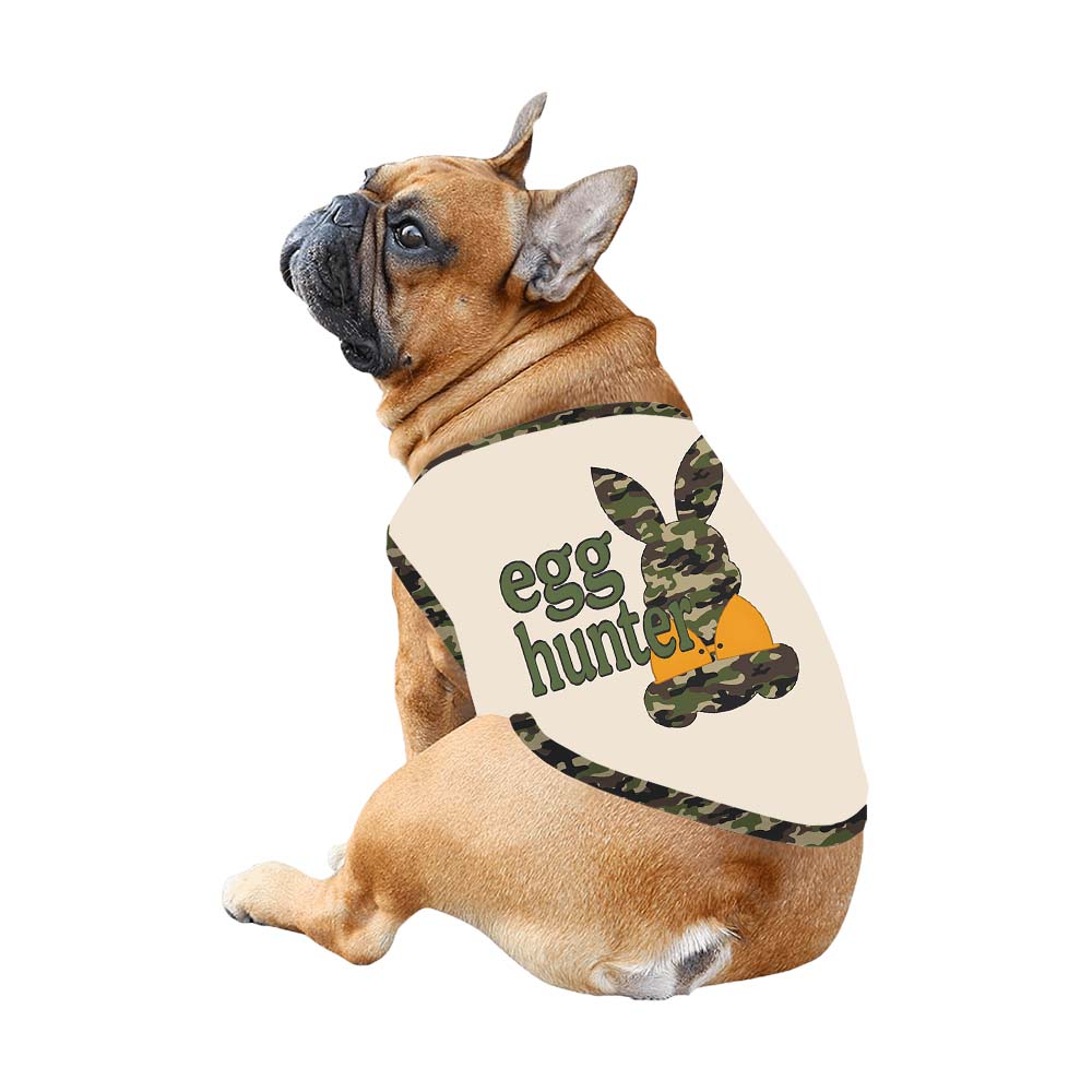 Camo Egg Hunter Easter Bunny Short Sleeve Pajama Set