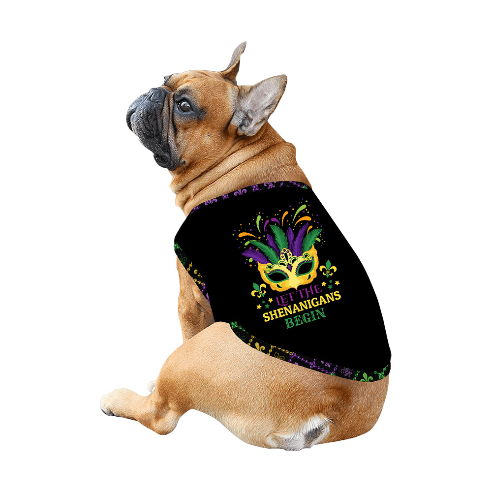 Festive Let the Shenanigans Begin Mardi Gras Pajamas For Adults Festive Let the Shenanigans Begin Mardi Gras Pajamas For Adults