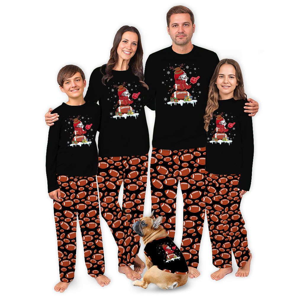 Unique Matching Christmas PJs For Football Lovers Unique Matching Christmas PJs For Football Lovers