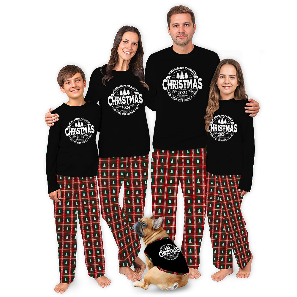 Family Making Memories Together 2024 With Name Matching Pajamas Family Making Memories Together 2024 With Name Matching Pajamas