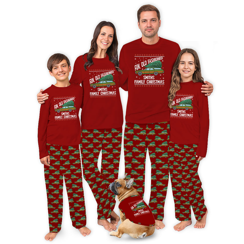 Personalized Family Matching Christmas Sayings Fun Old Fashioned Family Christmas Personalized Family Matching Christmas Sayings Fun Old Fashioned Family Christmas