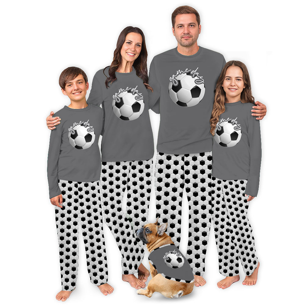 Unique Game Day Soccer Team Pajamas Pants And Tops Unique Game Day Soccer Team Pajamas Pants And Tops
