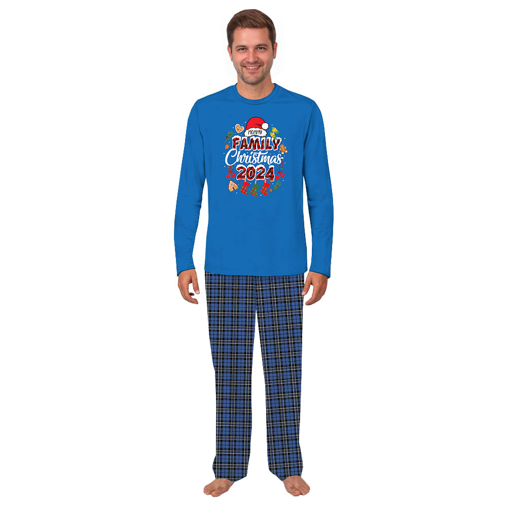 Family Christmas 2024 Custom Name Family Holiday Pajamas Family Christmas 2024 Custom Name Family Holiday Pajamas
