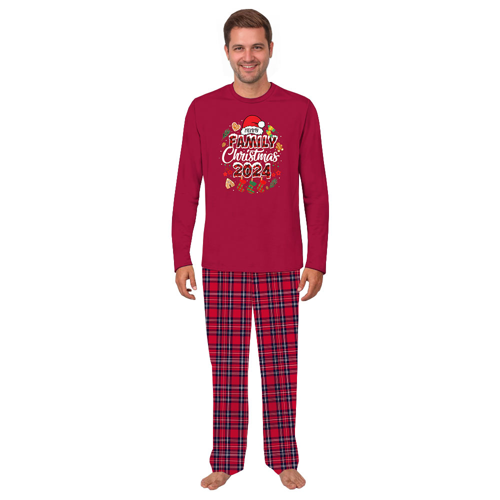 Personalized Family Christmas 2024 Matching Dog And Owner Holiday Pajamas