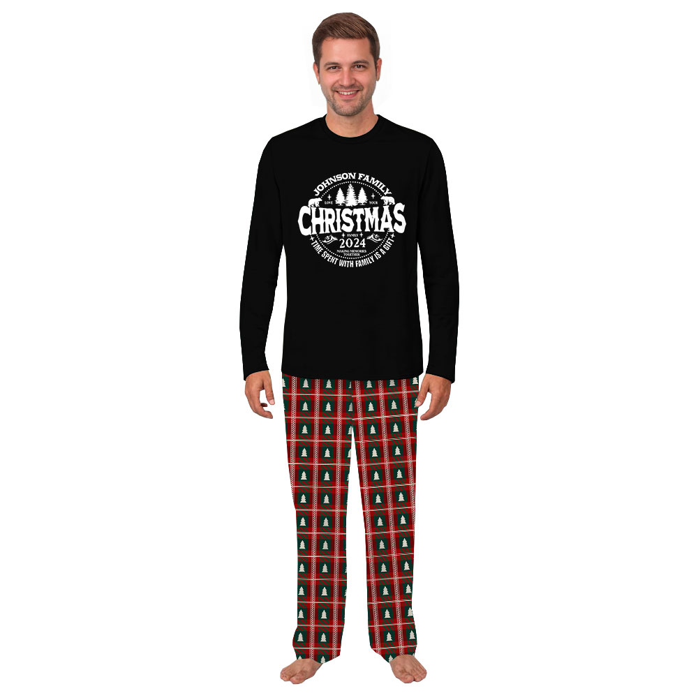 Family Making Memories Together 2024 With Name Matching Pajamas Family Making Memories Together 2024 With Name Matching Pajamas