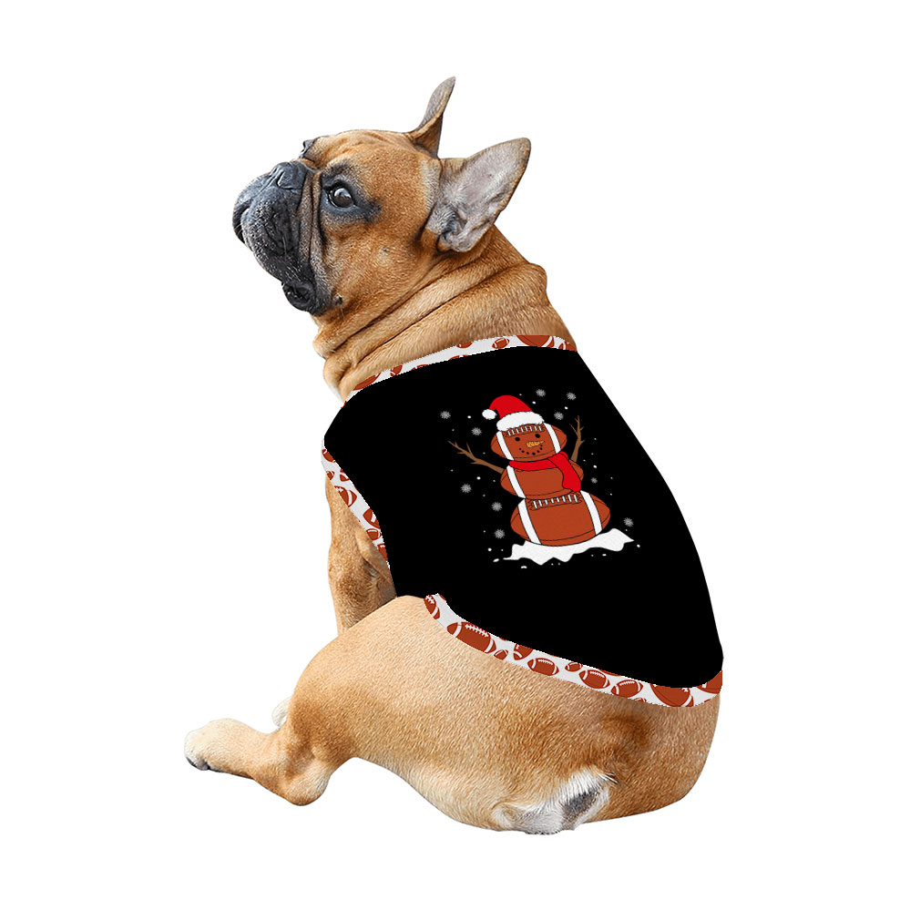 Cute Football Snowman Christmas Pajamas For Adults And Kids Cute Football Snowman Christmas Pajamas For Adults And Kids