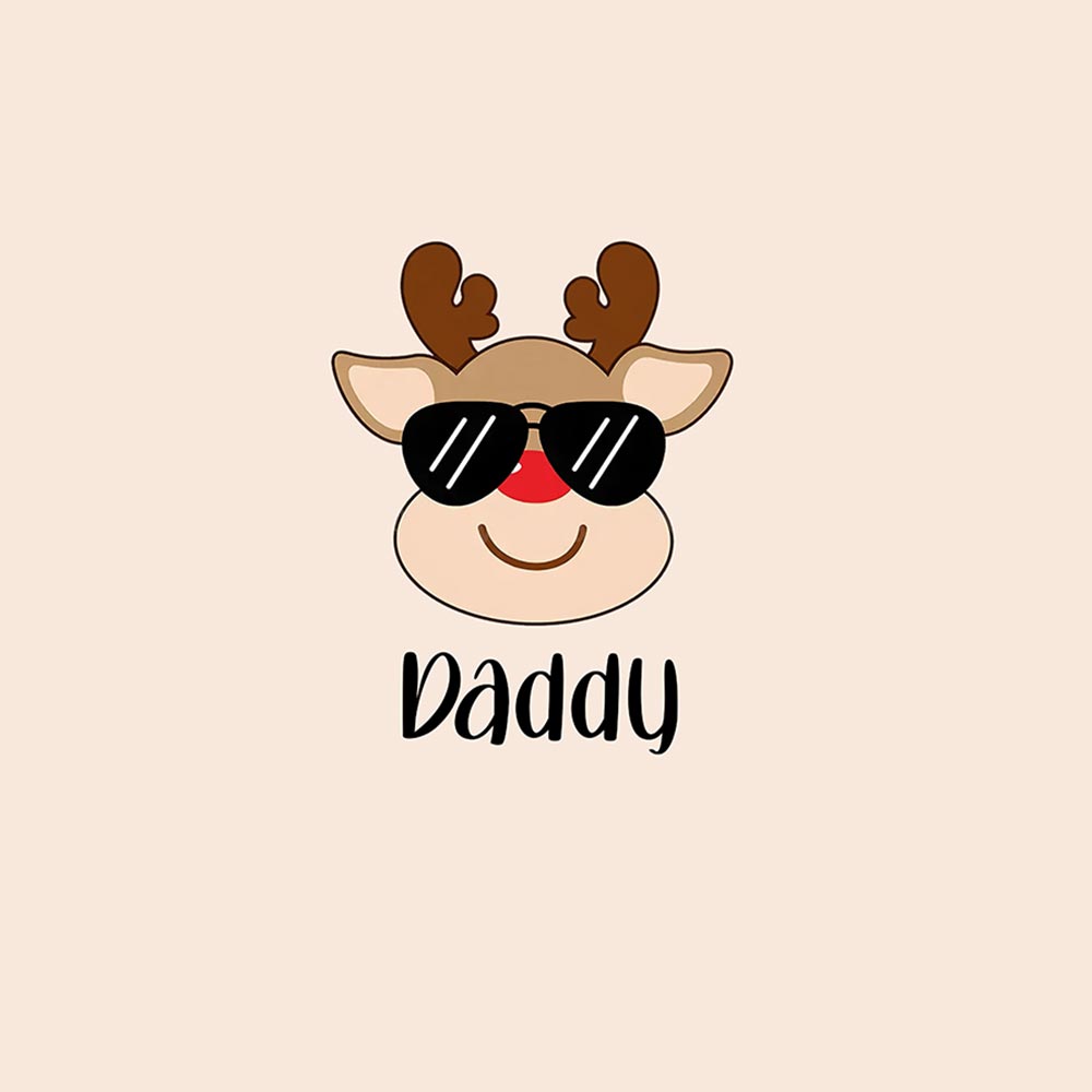 Personalized Festive Reindeer Pajamas For Adults and Kids Personalized Festive Reindeer Pajamas For Adults and Kids