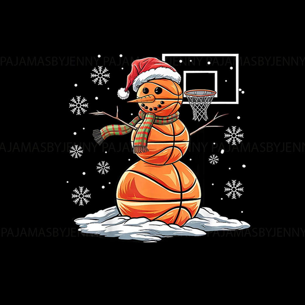 Unique Basketball Snowman Christmas Pajamas Sets Unique Basketball Snowman Christmas Pajamas Sets