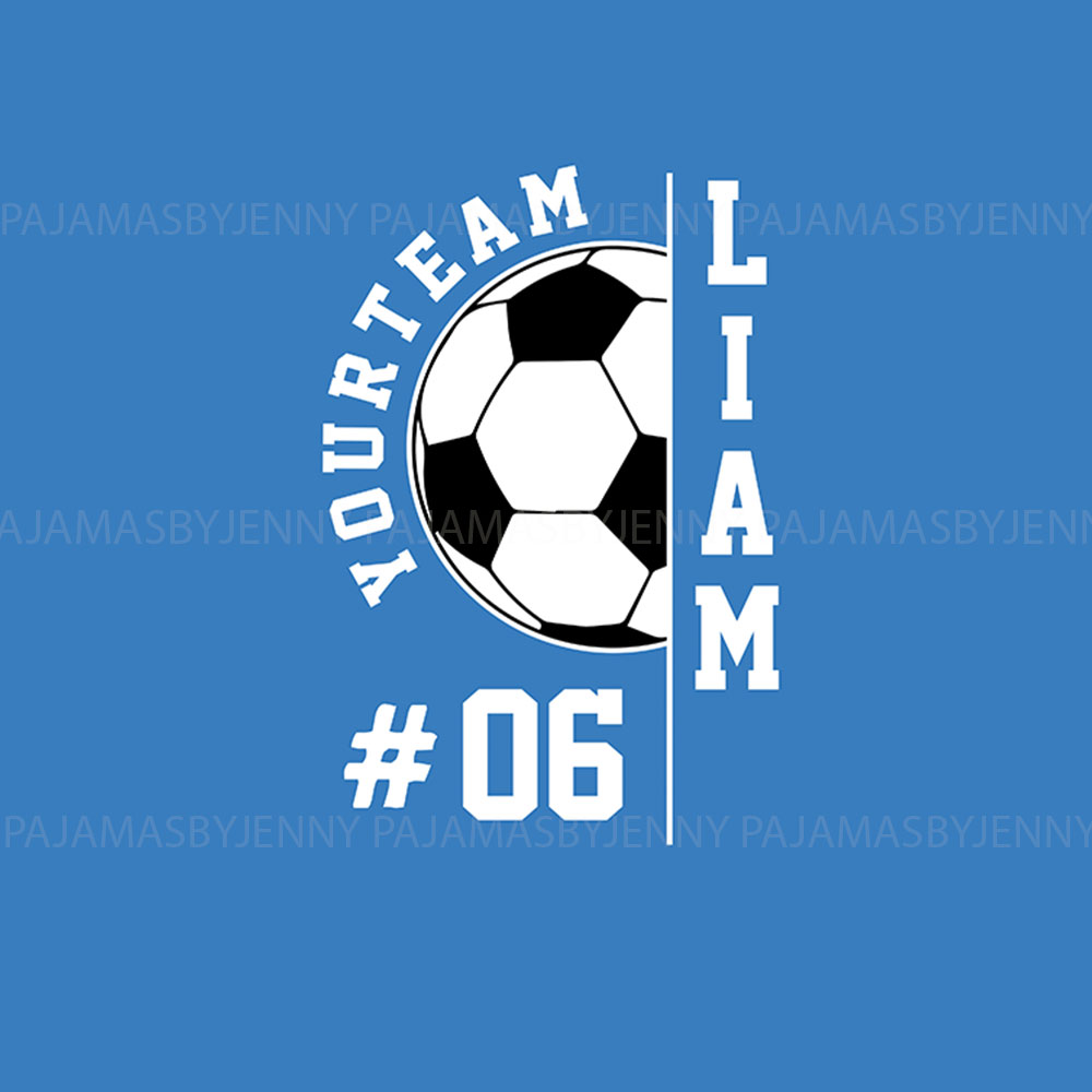 Unique Customized Soccer Team Pajamas Pants And Tops Unique Customized Soccer Team Pajamas Pants And Tops