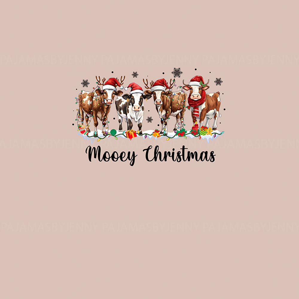 Mooey Christmas Matching Dog And Owner Holiday Pajamas Mooey Christmas Matching Dog And Owner Holiday Pajamas