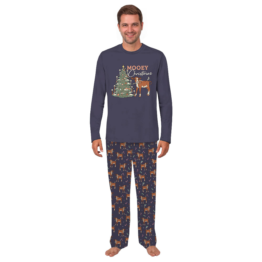 Christmas Cow Family Holiday Pajamas Christmas Cow Family Holiday Pajamas