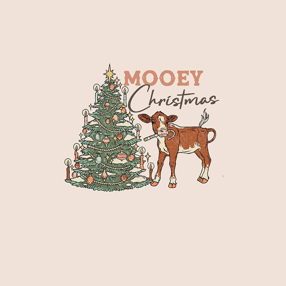 Mooey Christmas Family Matching Pajamas With Dog Mooey Christmas Family Matching Pajamas With Dog