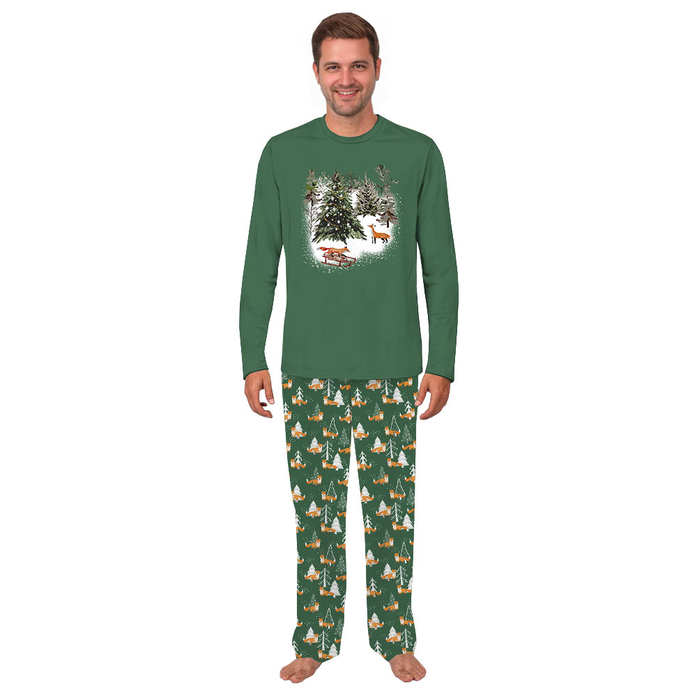 Fox Christmas Matching Dog And Owner Holiday Pajamas Fox Christmas Matching Dog And Owner Holiday Pajamas