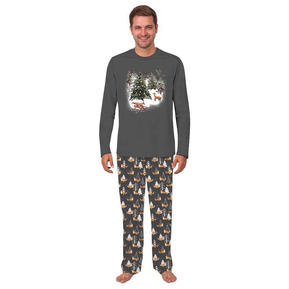 Fox Christmas Pajamas For Adults and Kids Fox Christmas Pajamas For Adults and Kids