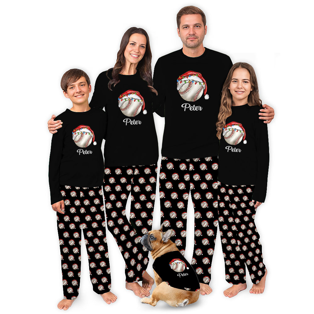 Custom Your Favorite Sport Pajamas For Christmas With Name