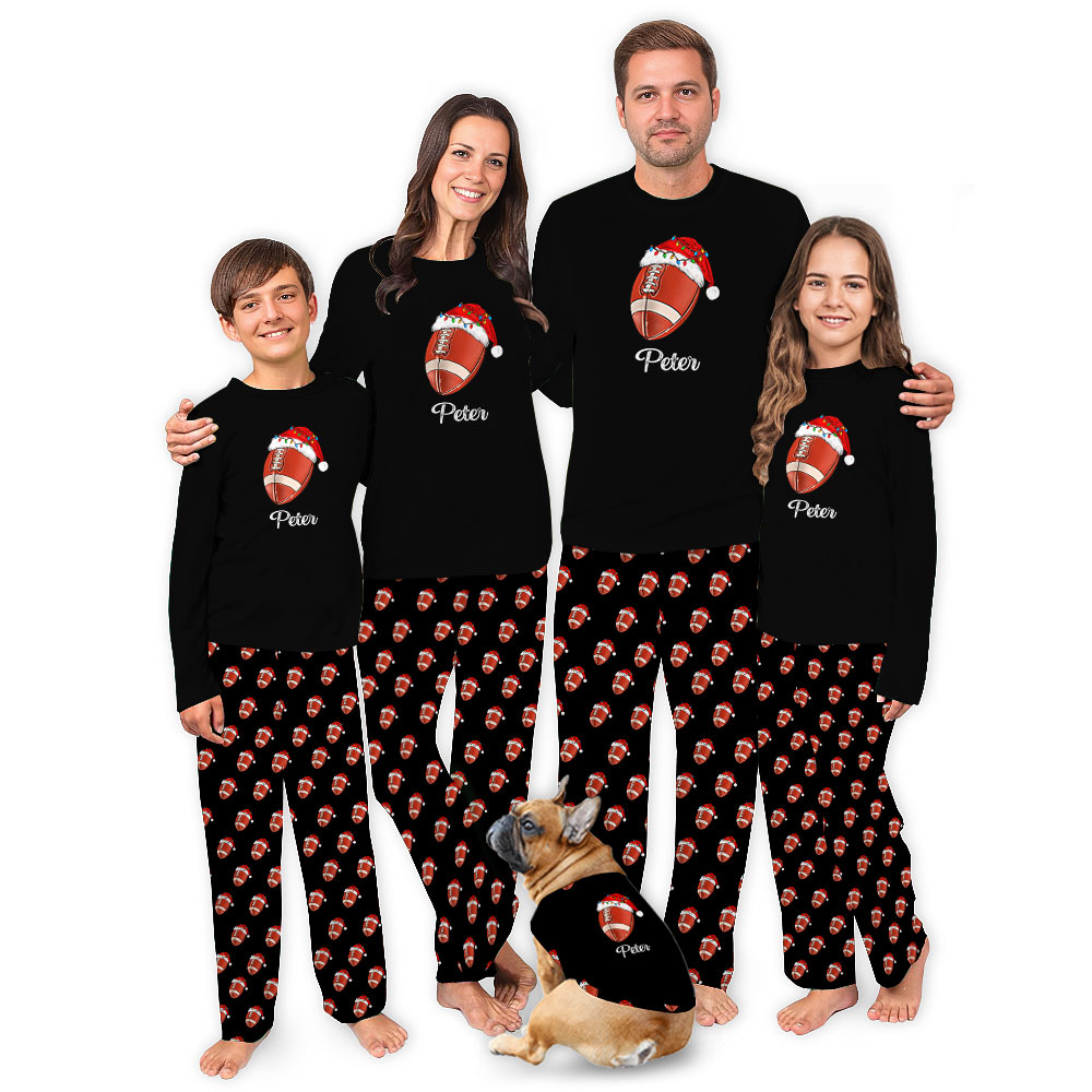 Custom Your Favorite Sport Pajamas For Christmas With Name