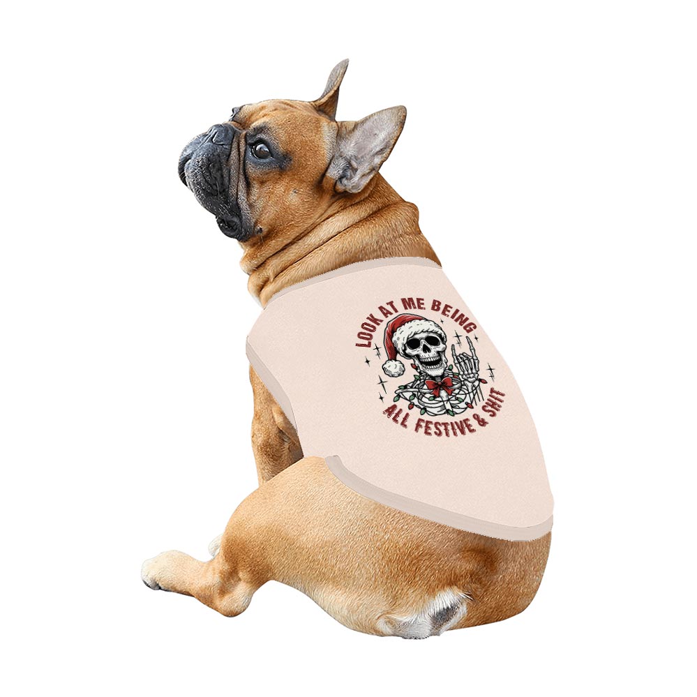 Funny Skeleton Family Matching Pajamas With Dog Funny Skeleton Family Matching Pajamas With Dog