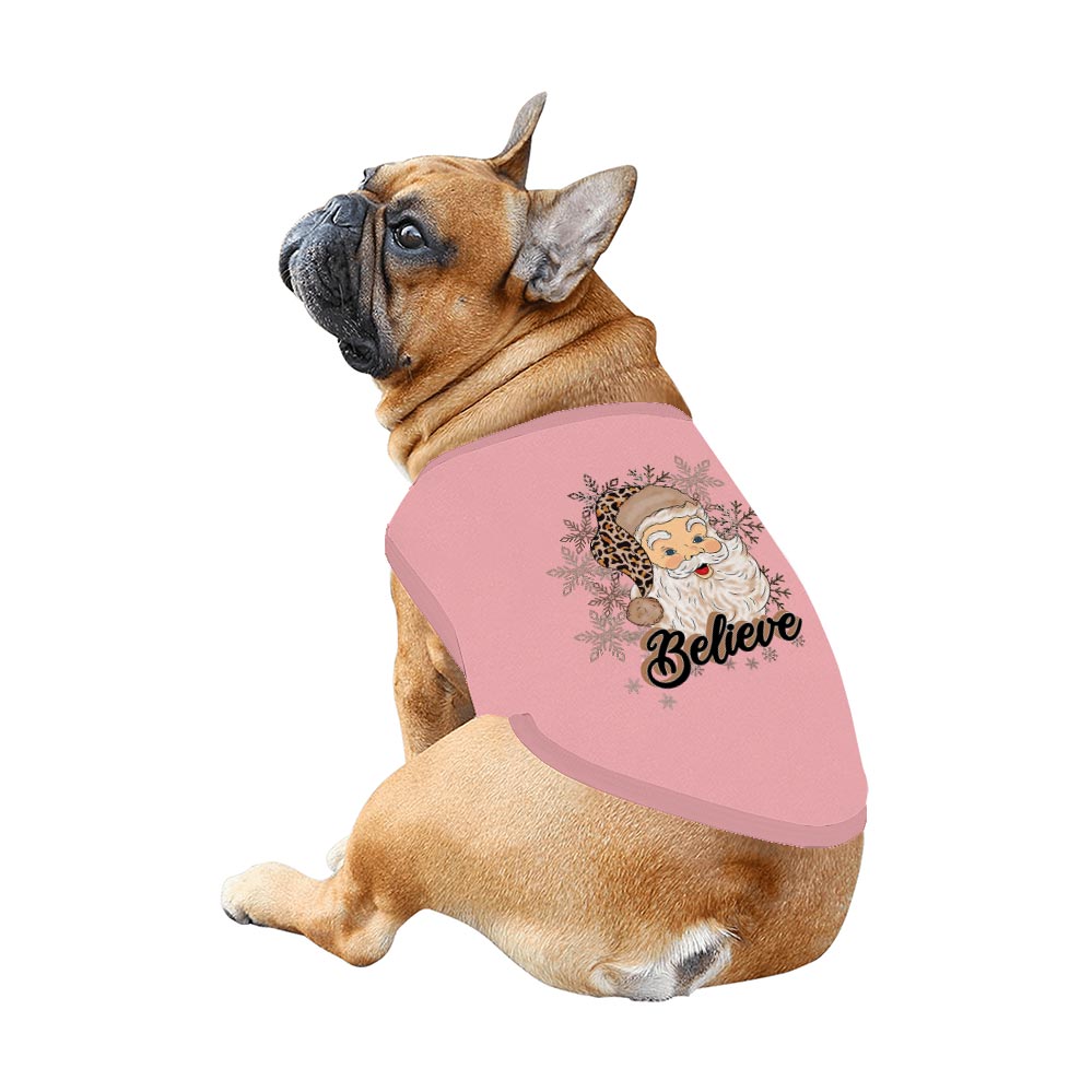 Leopard Santa Christmas Matching Dog And Owner Holiday Pajamas Leopard Santa Christmas Matching Dog And Owner Holiday Pajamas