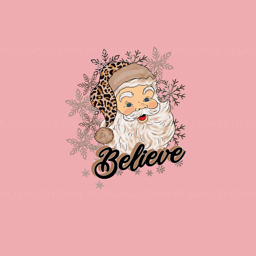 Leopard Santa Christmas Matching Dog And Owner Holiday Pajamas Leopard Santa Christmas Matching Dog And Owner Holiday Pajamas