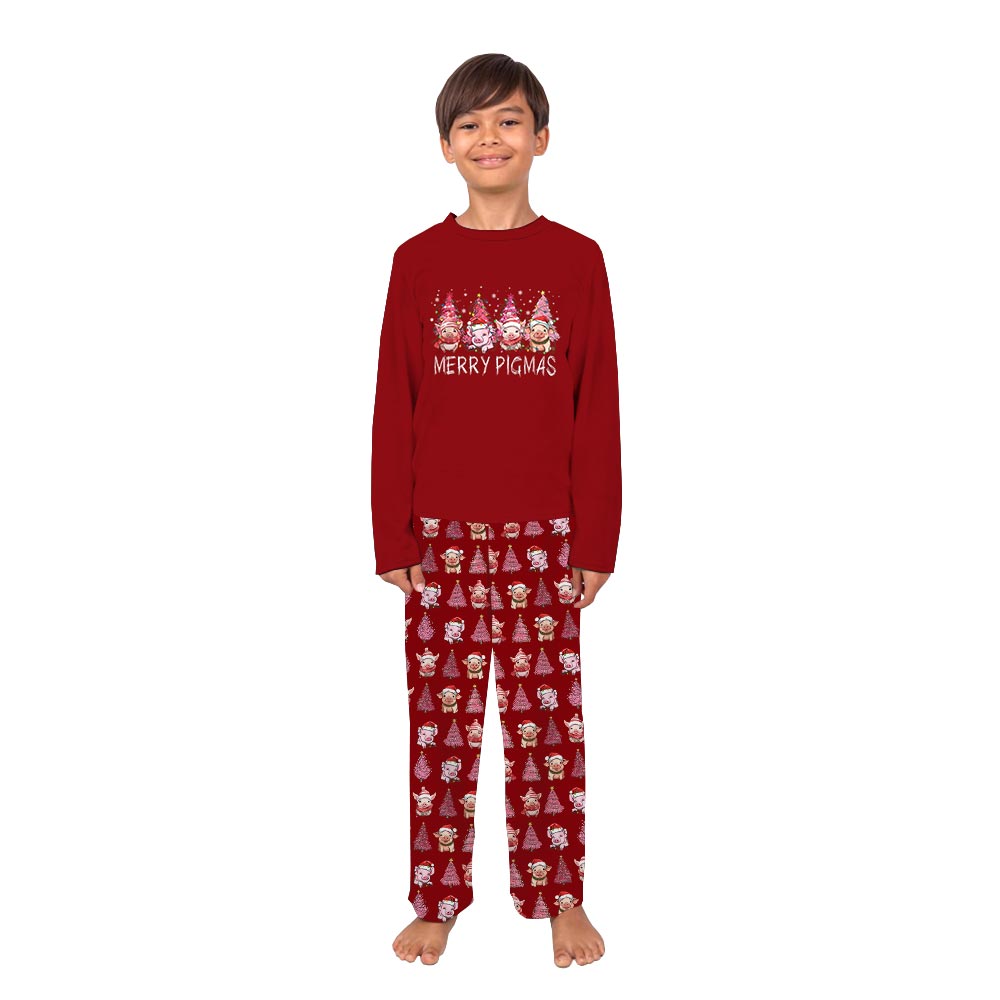 Merry Pigmas Matching Dog And Owner Holiday Pajamas Merry Pigmas Matching Dog And Owner Holiday Pajamas