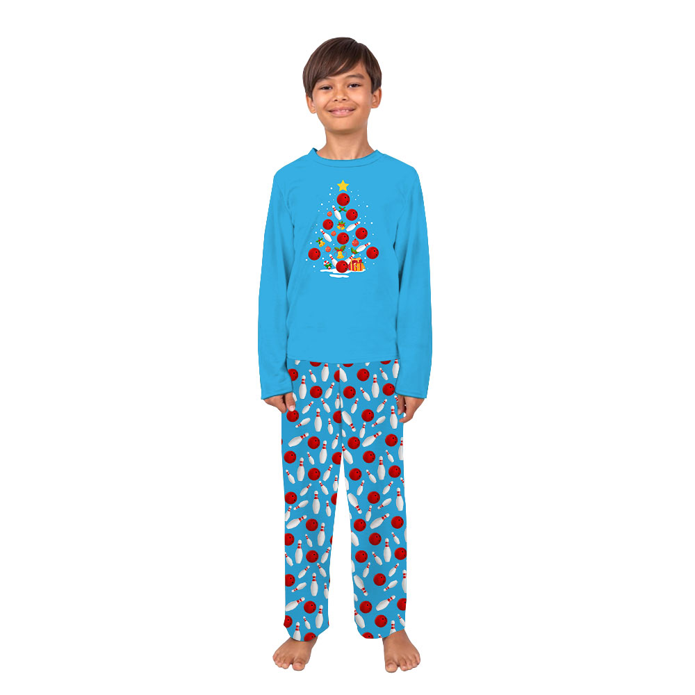 Bowling Theme PJs Top And Bottoms For Sport Lovers Bowling Theme PJs Top And Bottoms For Sport Lovers