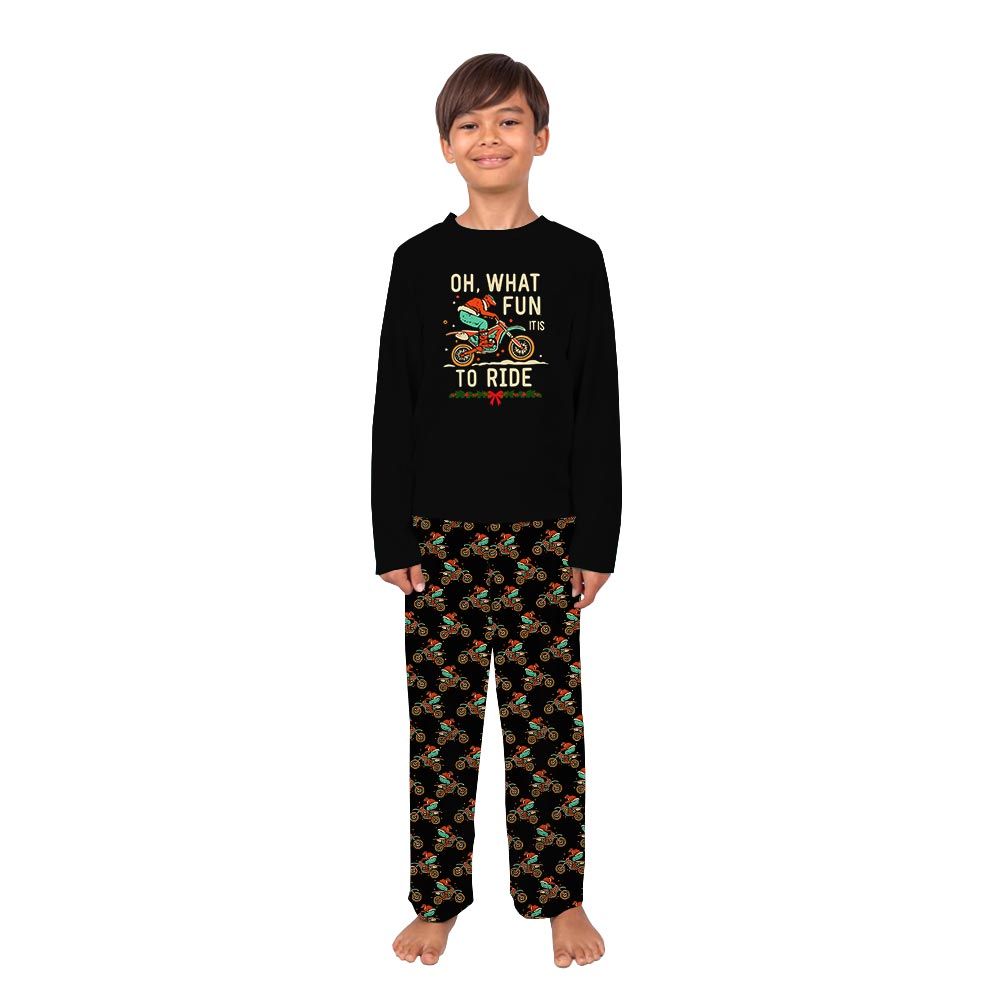 Motocross Christmas Pajamas Tops And Pants Motocross Christmas Pajamas Tops And Pants