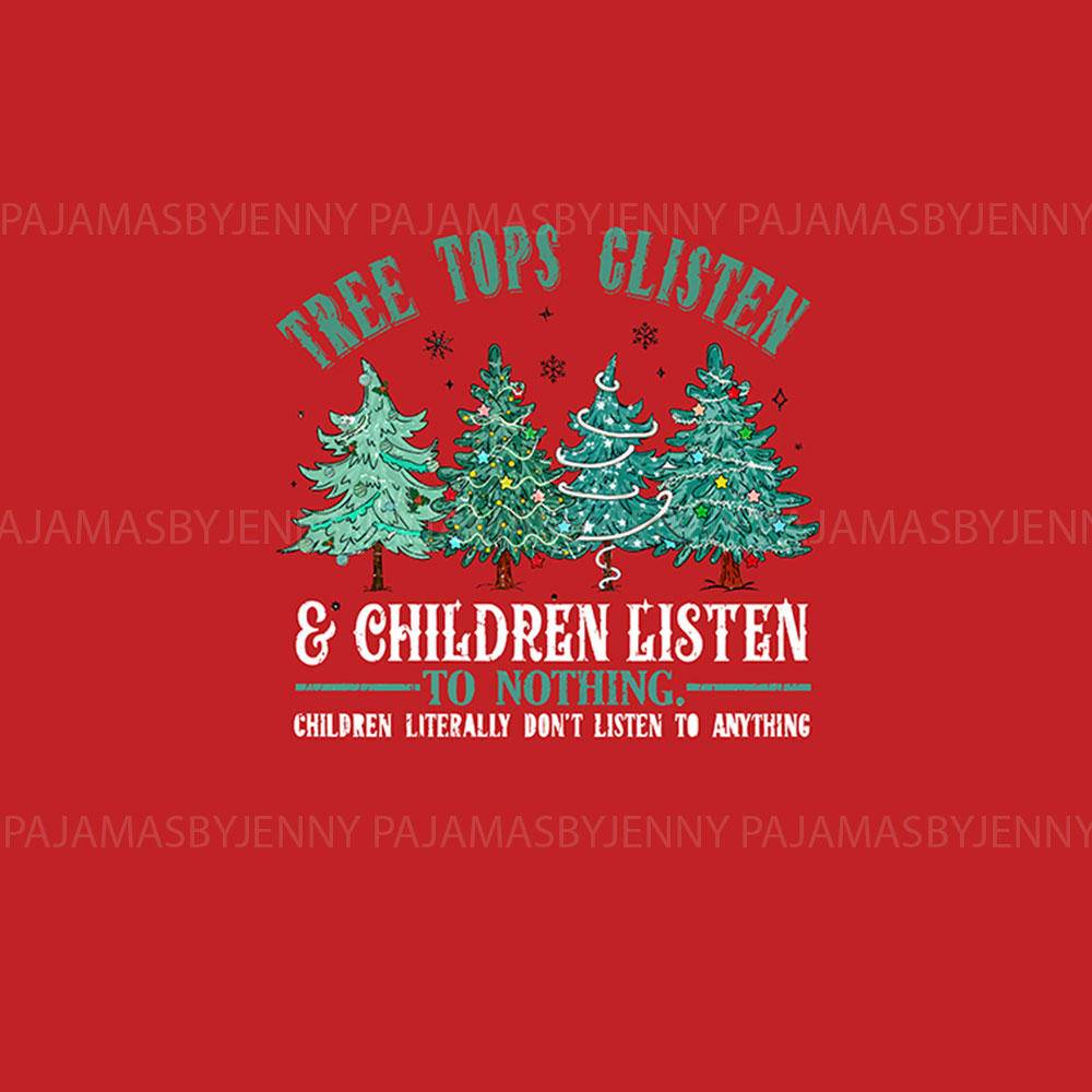 Festive Christmas Carol Pajamas For Extended Family