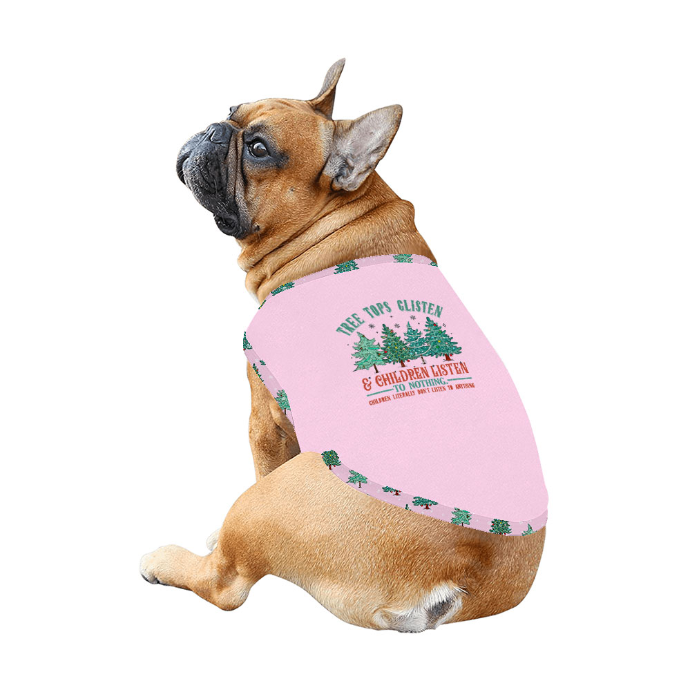 Funny Pink Theme Christmas Tree Pajama Sets Matching Family Funny Pink Theme Christmas Tree Pajama Sets Matching Family