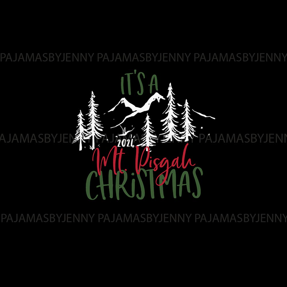 Mountain Christmas Pajamas With Personalized Name Family Christmas PJs Mountain Christmas Pajamas With Personalized Name Family Christmas PJs