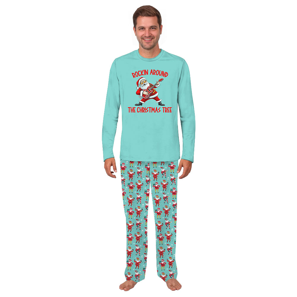 Funny Rockin Around The Christmas Tree Music Christmas Pajamas Funny Rockin Around The Christmas Tree Music Christmas Pajamas