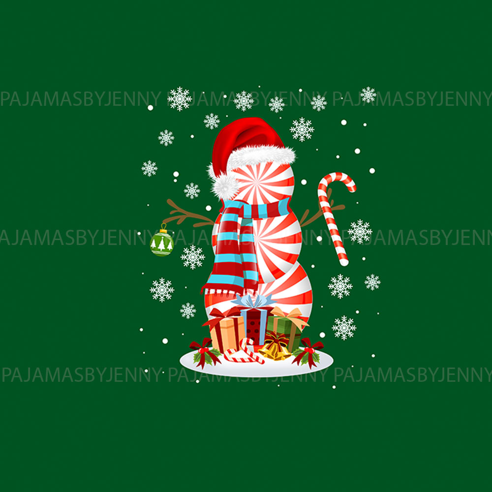 Sweet Candy Christmas Pajamas Matching Family Sweet Candy Christmas Pajamas Matching Family