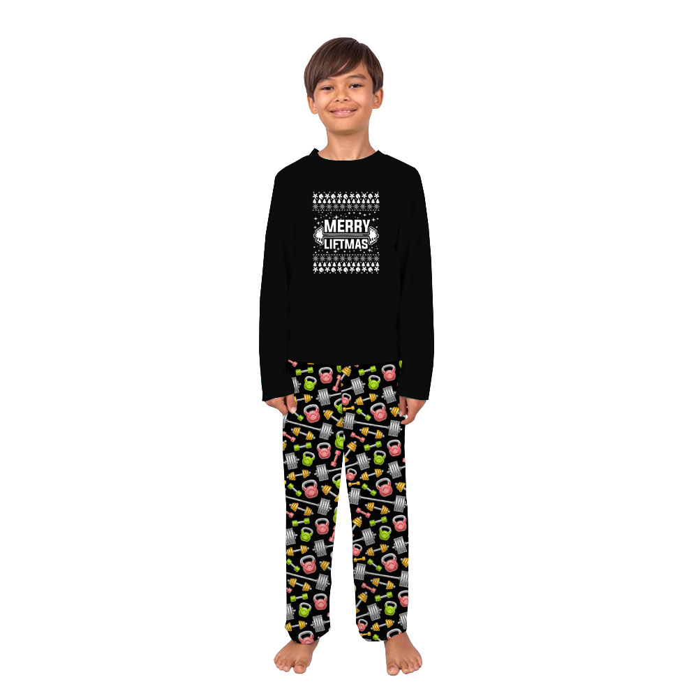 Merry Liftmas Christmas Pajamas For Gymnastics Lovers Merry Liftmas Christmas Pajamas For Gymnastics Lovers