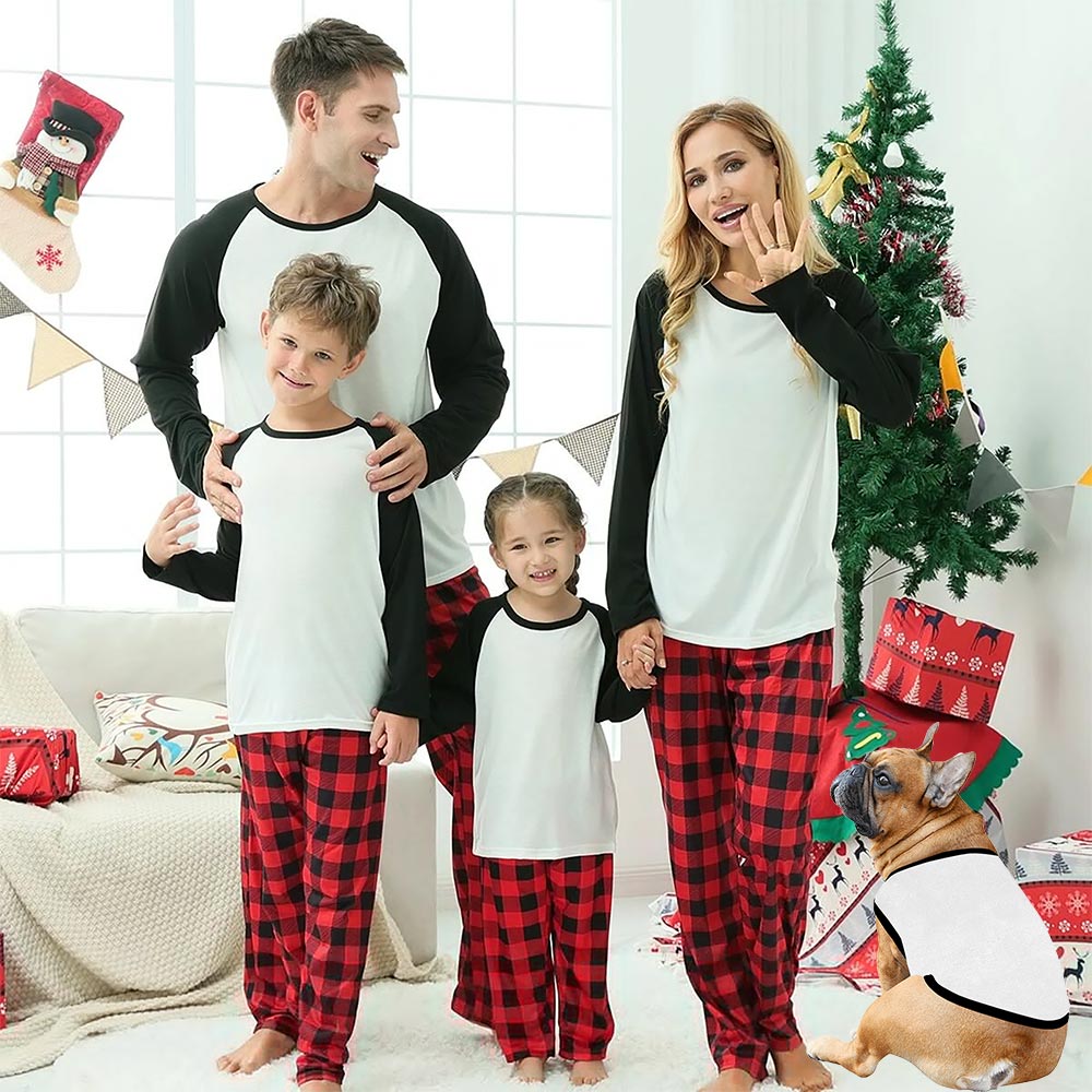 Custom Image Family Matching Pajamas For Christmas