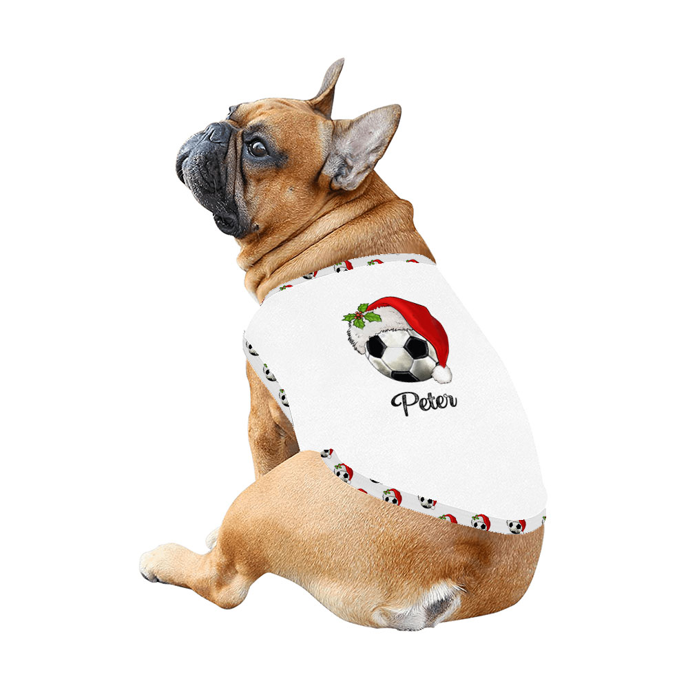 Festive Soccer Christmas PJs With Your Name Festive Soccer Christmas PJs With Your Name