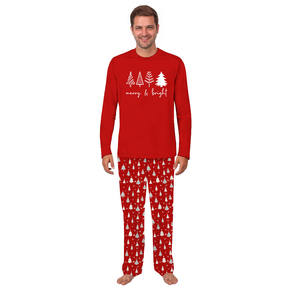 Matching Red And White Family Christmas Pajamas With Dog Matching Red And White Family Christmas Pajamas With Dog